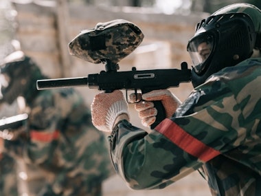 Paintballing incl. 300 Paintballs in Dublin